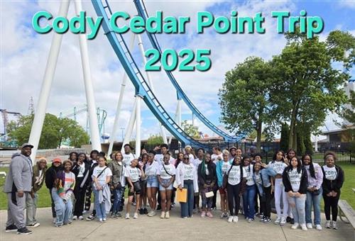  Cody High School students at Cedar Point